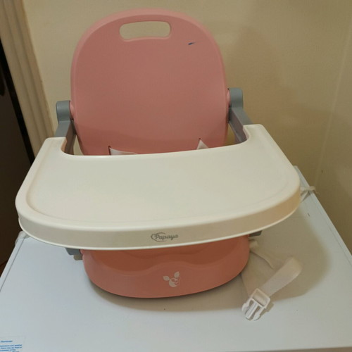 Cangaroo Papaya folding high chair like new