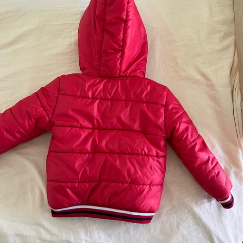 Hashtag children's jacket red, like new, 2 years old