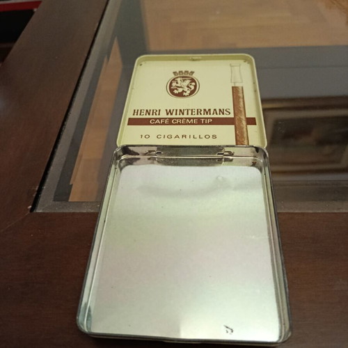 Henri Wintermans Lithographed Tin Cigar Box used