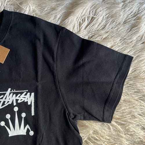 Stussy Stock Crown Tee size S new, black