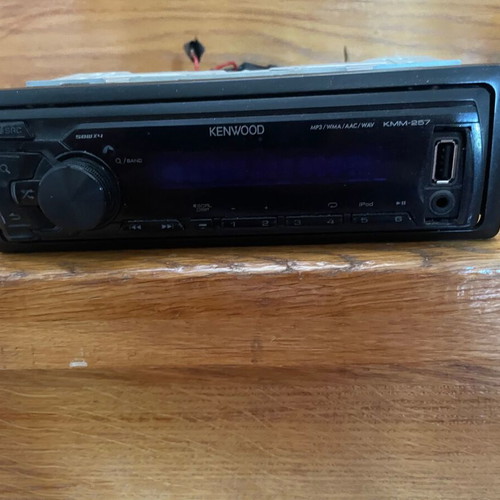 Kenwood KMM-257 Car Radio USB used