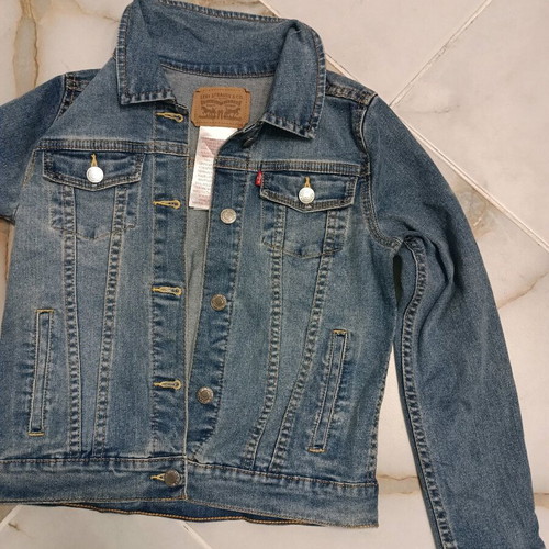 Levi's kids unisex jacket like new, size XXS, blue
