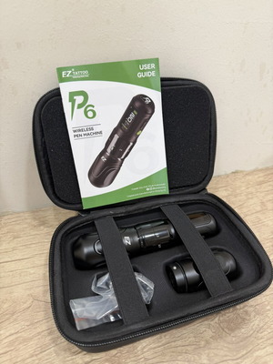 EZ Tattoo Machine P6 wireless pen with adjustable stroke
