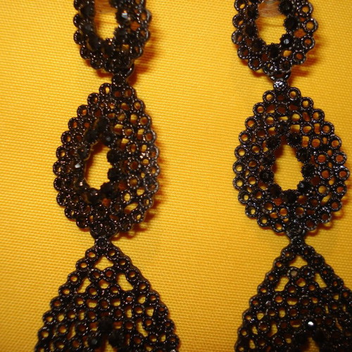Vintage earrings dangle like new