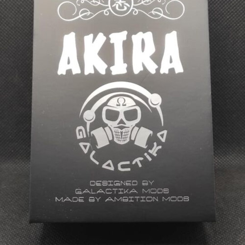 Ambition Mods x Galactika Mod Akira 75W box mod like new, black