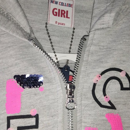 Sleeveless gray cardigan for 5 years old new