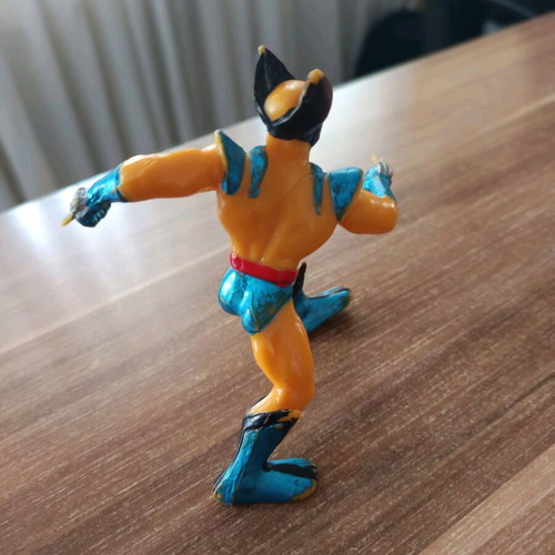 Wolverine Marvel figure used, 10cm height with Marvel stamp