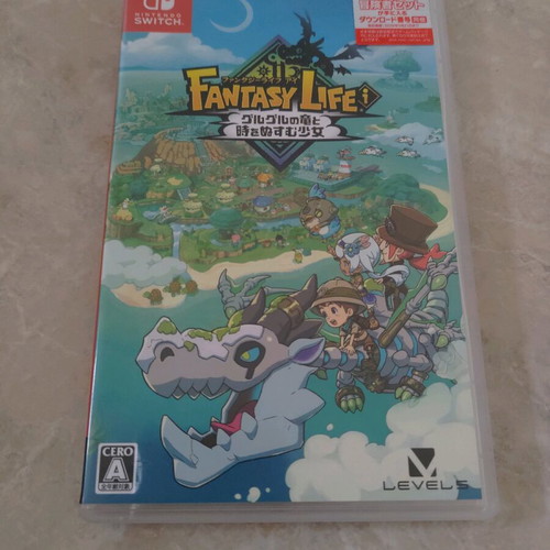 Nintendo Switch game Fantasy Life The Girl Who Steals Time like new
