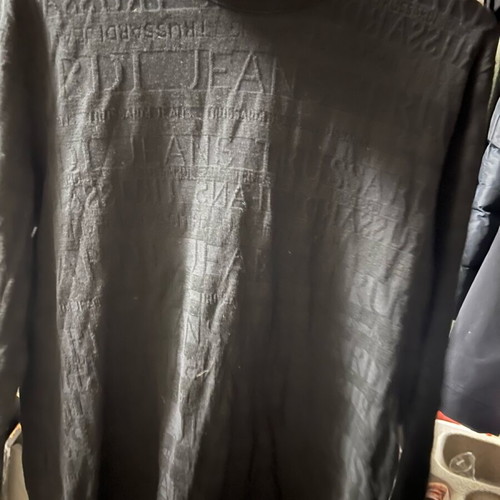 Trussardi jeans long-sleeve shirt like new, size M, black