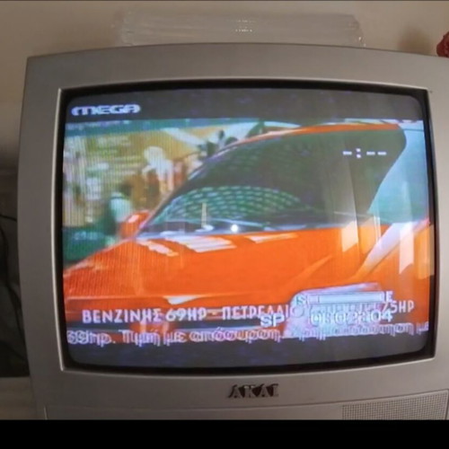 Akai CRT TV model CT-V 141 MTF-E19(S) 14 inch used