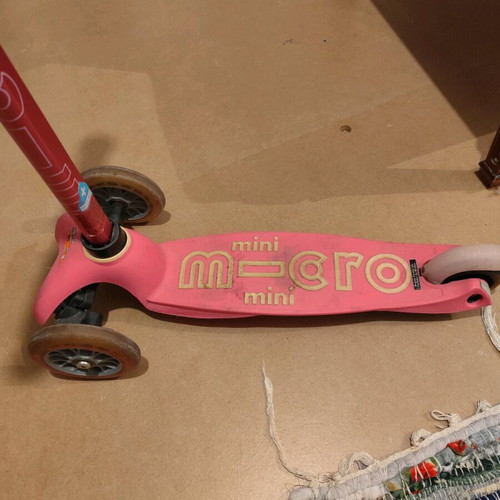 Micro Kids Folding Mini Deluxe Scooter used for ages 2-5