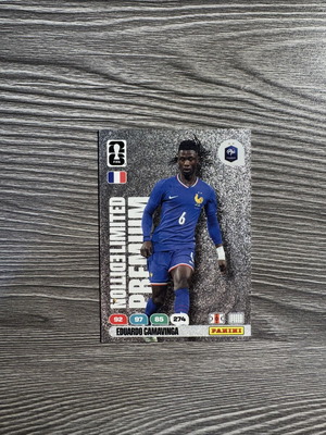 Eduardo Camavinga Panini Adrenalyn XL Premium Limited Edition κάρτα καινούργιο