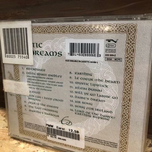 Celtic Dreams CD used, in very good condition