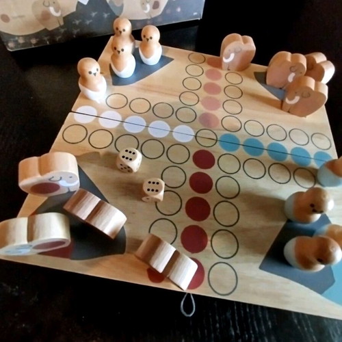 Kids Concept Wooden Board Game Griniaris like new