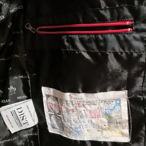 Moncler sleeveless jacket like new, blue, size M