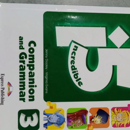 Incredible 5 3 English books like new, marked with pencil