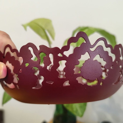 IKEA Silkestråd decorative bowl with Chinese art pattern
