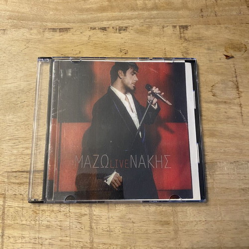 Giorgos Mazonakis Mazonakis Live CD like new, laiko