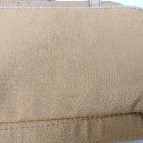 Boho shoulder bag beige like new with fringes