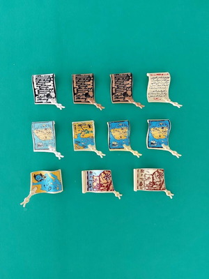 Playmobil maps used