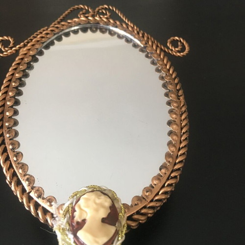 Vintage mirror and frame set in romantic style, like new