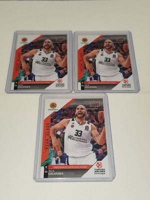 Nick Calathes numbered cards 3/20 like new