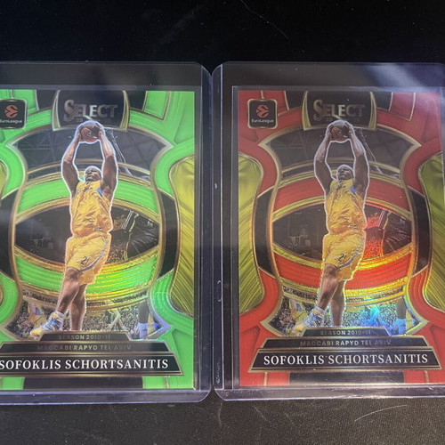 Sofoklis Schortsanitis Panini Select cards like new, lot