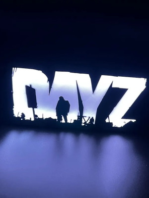 LED Lamp Dayz New 3D Printed Gamer Lamp