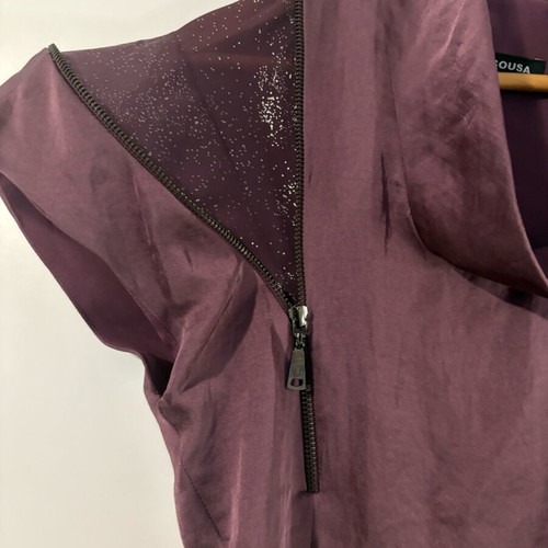 Women's dress tunic made to order, purple, size 36