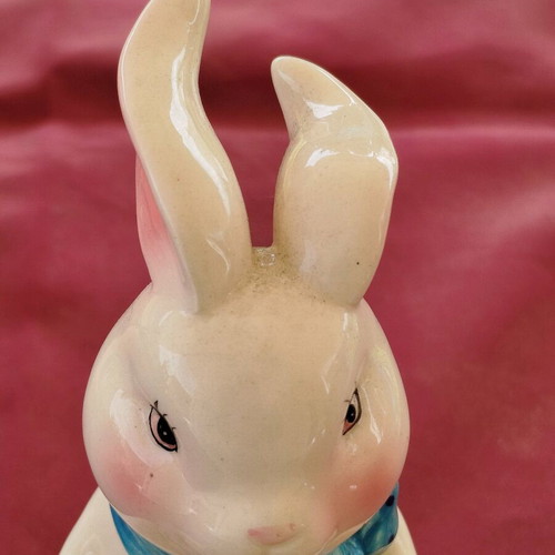 Porcelain Bunny Egg Holder new with spring designs