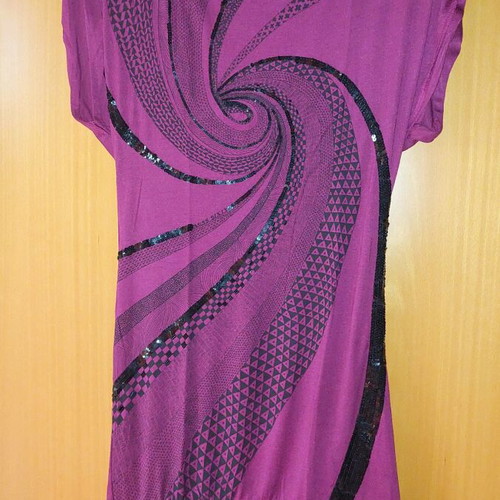 Miss Sixty dress purple like new, size M