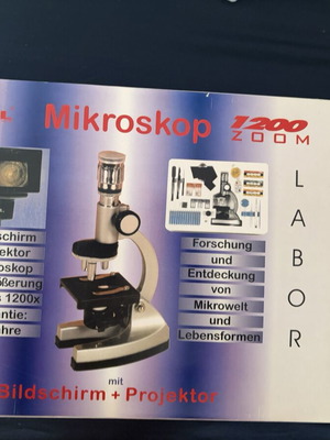 Visual microscope 1200x zoom, like new