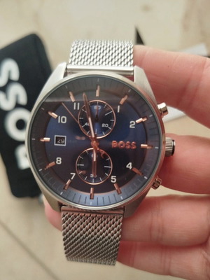 Hugo Boss watch new men's blue