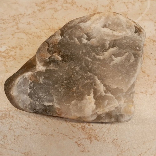 Raw quartz semi-transparent milky like new