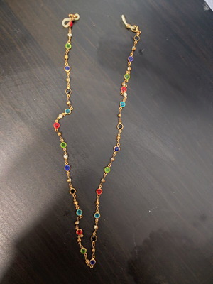 Glasses chain new, colorful beads