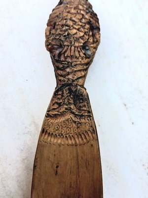 Wooden shoehorn 18cm by Tsarouchis woodworker