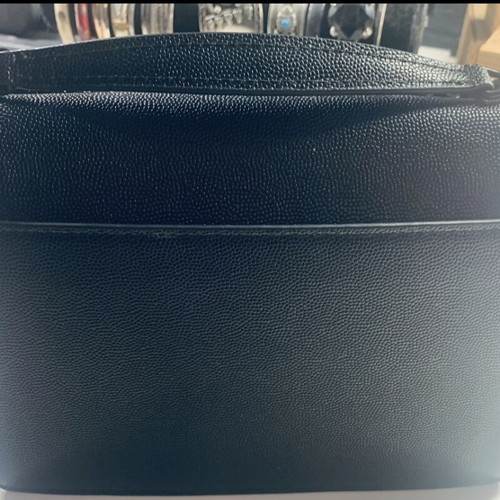 YSL shoulder bag used, full black