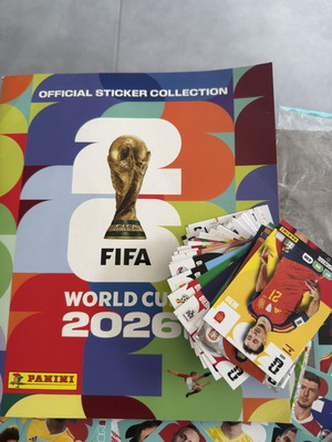 Panini FIFA World Cup 2026 Bundle with 280 Stickers and 50 Trading Cards