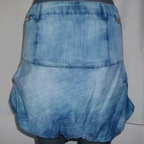 Franco Callegari denim skirt like new, sizes S/M