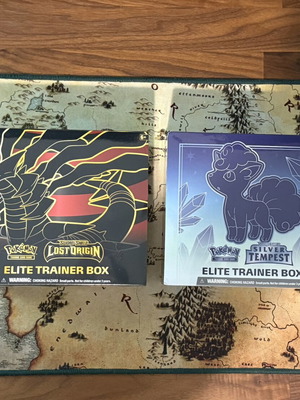Elite Trainer Box Lost Origin and Silver Tempest Bundle mint sealed Pokemon