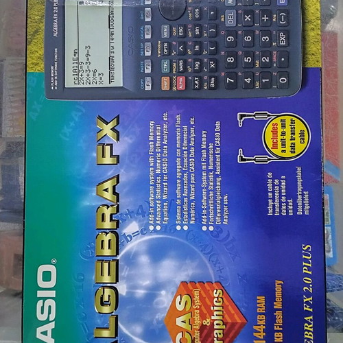 Casio Algebra FX scientific calculator new