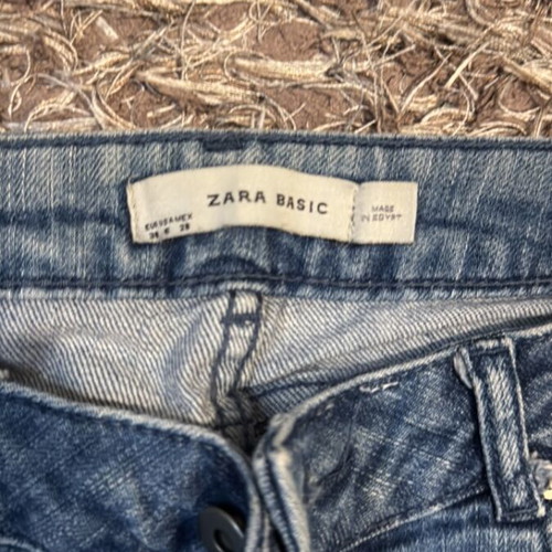 Zara jeans size 38 used, blue