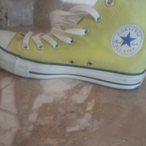 Converse All Star boot yellow like new, size 39.5