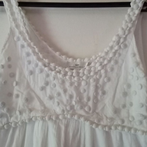 Mini summer dress Day Burger et Mikkelsen like new, white, size L