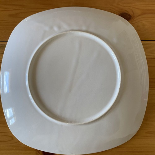White porcelain set square 8 pieces new