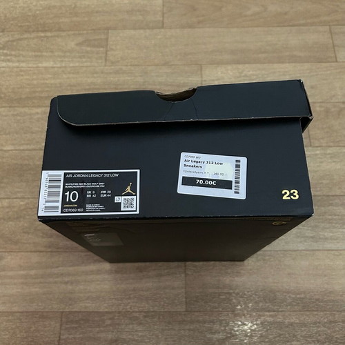 Jordan Legacy 312 Low Καινούργια Ανδρικά Sneakers Μέγεθος 44 Άσπρο Κόκκινο