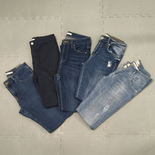 Women's jeans set size 36 like new, Stradivarius, Bershka, Pull Bear