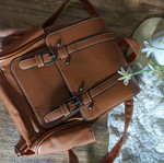 Backpack brown used, good condition