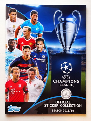 Topps Champions League 2015/16 Άλμπουμ Κενό - Eλληνική έκδοση