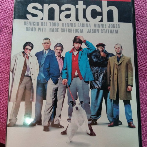 Snatch DVD like new, action adventure, subbed